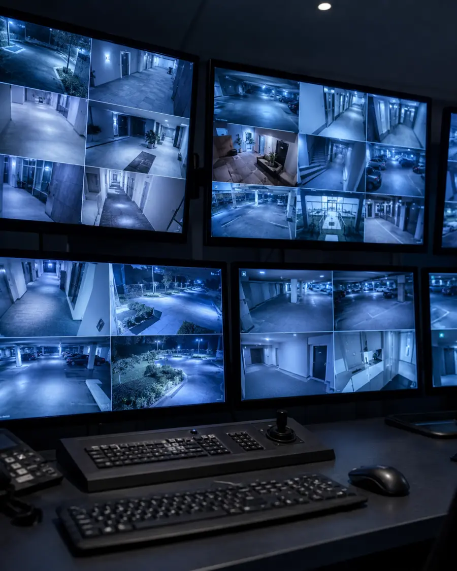 Câmeras e monitoramento